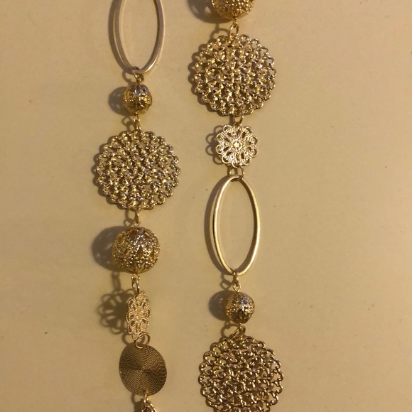 Golden Lovisa necklace - Picture 3 of 4